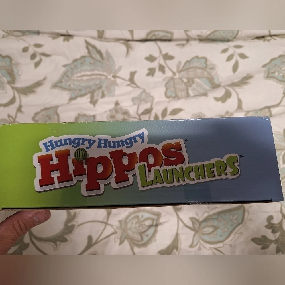 Hungry Hungry Hippos Launchers board game. New in box.
